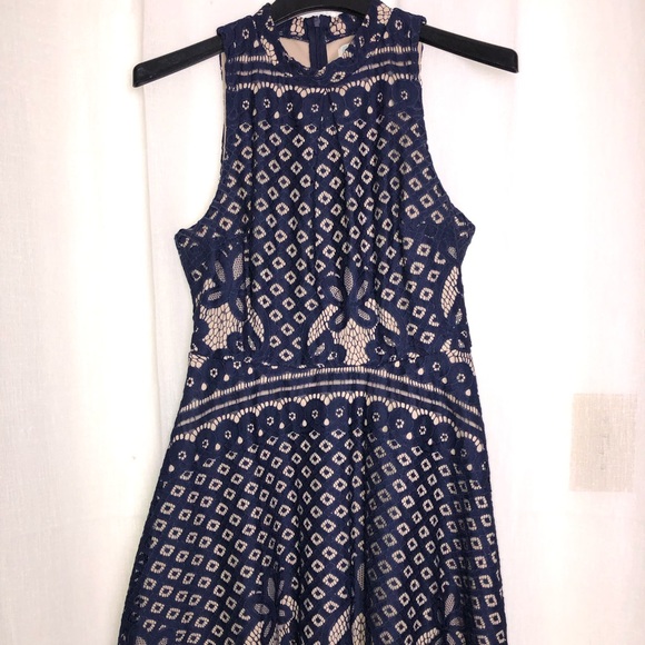 love, Fire Dresses & Skirts - Love fire navy blue dress size M